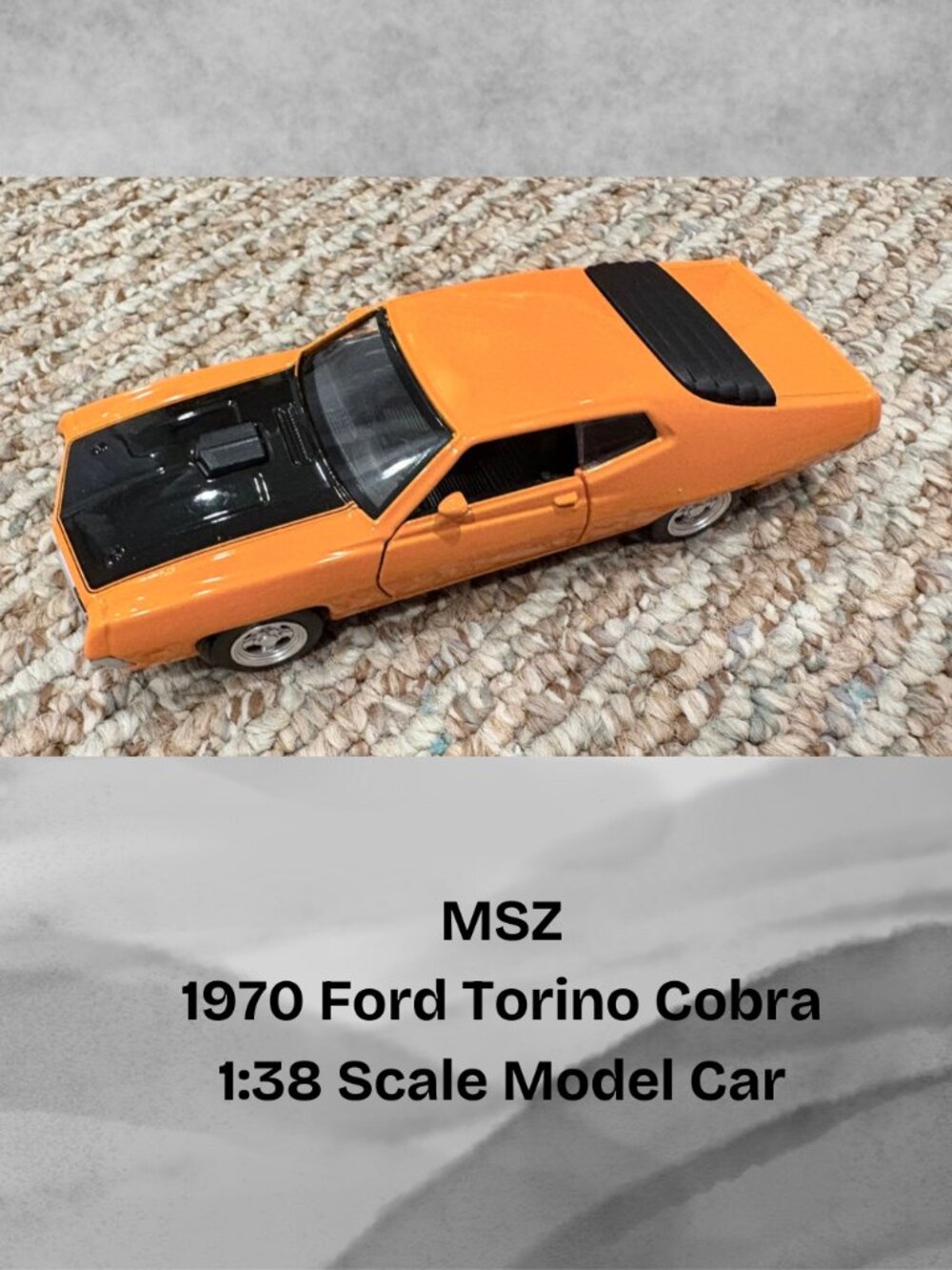 MSZ 1970 Ford Torino Cobra 1:38 Scale Diecast